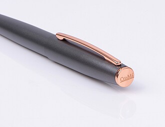 CrisMa metal writing set, dark grey