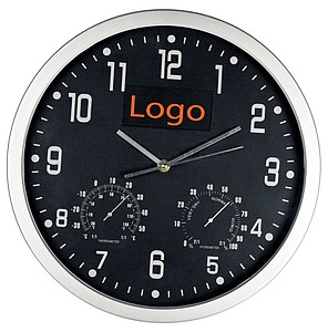 CrisMa wall clock, black