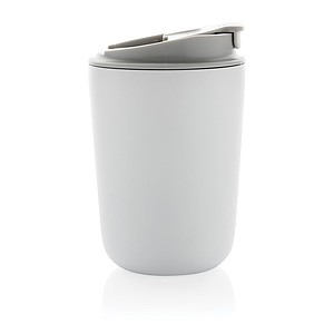 Cuppa RCS re-steel vacuum tumbler with lanyard, white