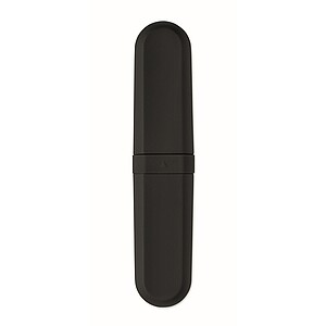 Cutlery set and case in PLA, black
