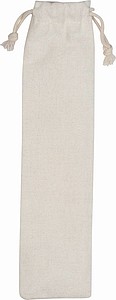 Cutlery set in a cotton pouch