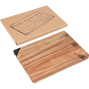 Cutting board Heinz | Recycled acacia | With knife sharpener