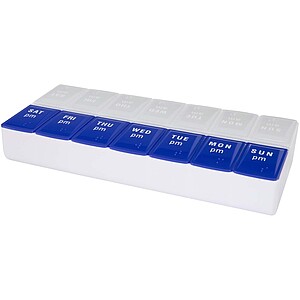 Cycle 7-day AM/PM multi-vitamin organiser, blue