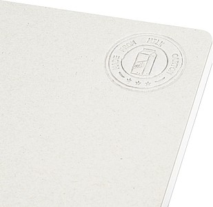 Dairy Dream A5 size reference recycled milk cartons spineless notebook