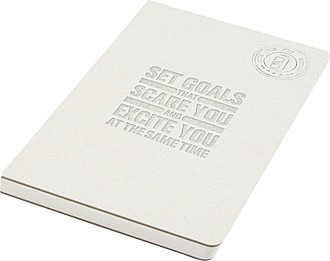 Dairy Dream A5 size reference recycled milk cartons spineless notebook