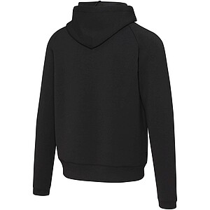 Danali unisex interlock sports hoodie, solid black