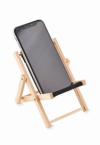 Deckchair-shaped phone stand