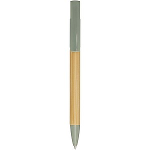 Delfina phone holder pen (blue ink), heather green