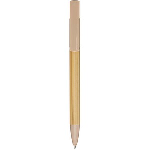 Delfina phone holder pen (blue ink), oatmeal