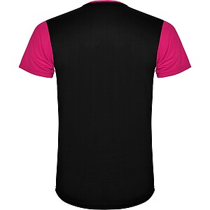 Detroit short sleeve unisex sports t-shirt, dark pink, size XL