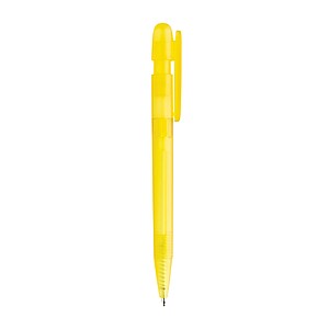 Devin GRS certified RABS pen transparent, yellow