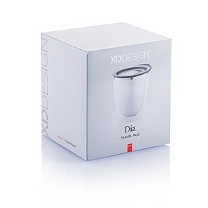 Dia travel mug black
