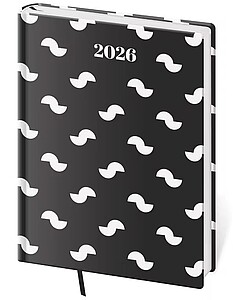 Diář denní B6 Vario Lyra - Eclipse 2026