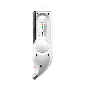 Digital tire gauge, silver