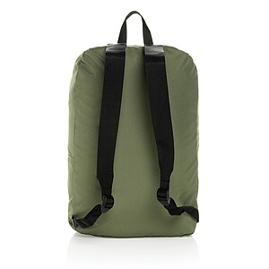 Dillon AWARE™ RPET foldable classic backpack, green