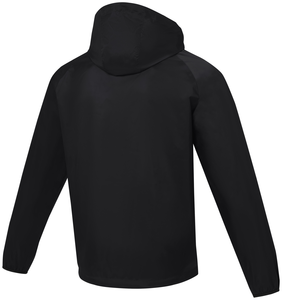 Dinlas mens lightweight jacket, black, XL