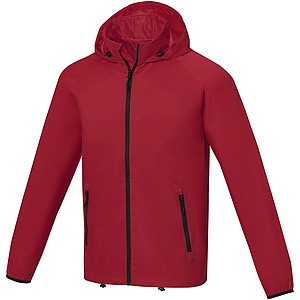 Dinlas mens lightweight jacket, red, XL