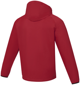 Dinlas mens lightweight jacket, red, XL