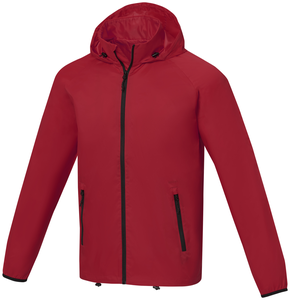 Dinlas mens lightweight jacket, red, XL