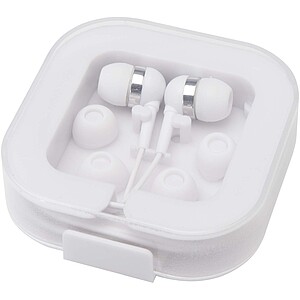Dofida wired Type-C earbuds with recycled plastic storage box, white