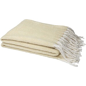 Dolly GRS recycled blanket, beige