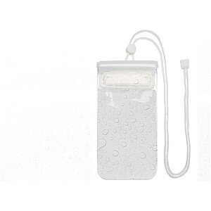 Dombay waterproof phone pouch size L, white