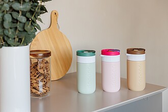 Dopper Travel Mug 300 ml, Berry Pink