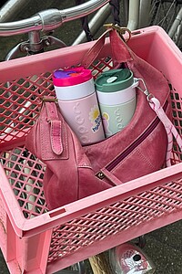 Dopper Travel Mug 400 ml, Berry Pink