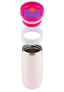 Dopper Travel Mug 400 ml, Berry Pink