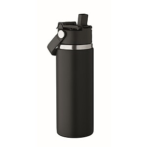 Double wall bottle 500 ml, black