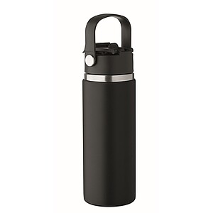 Double wall bottle 500 ml, black
