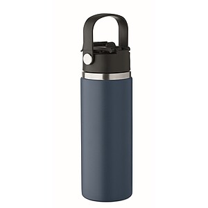 Double wall bottle 500 ml, french navy