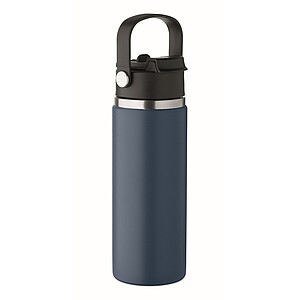 Double wall bottle 500 ml, french navy