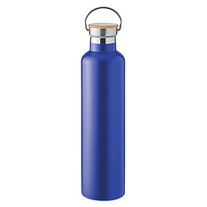 Double wall flask 1L, blue