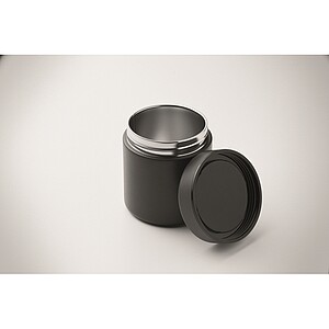 Double wall lunch container, black