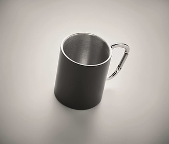 Double wall metal mug 300 ml