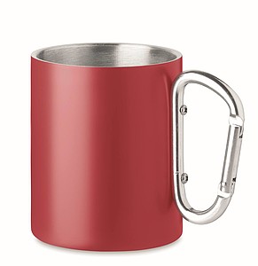 Double wall metal mug 300 ml