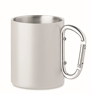 Double wall metal mug 300 ml