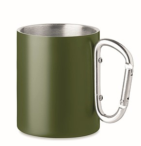 Double wall metal mug 300 ml