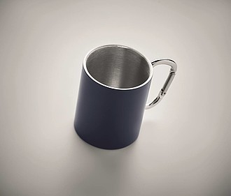 Double wall metal mug 300 ml