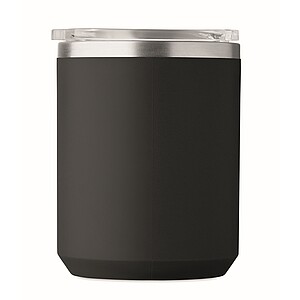 Double wall mug 400ml, black