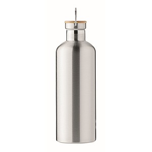Double wall stainless steel insulating vacuum flask