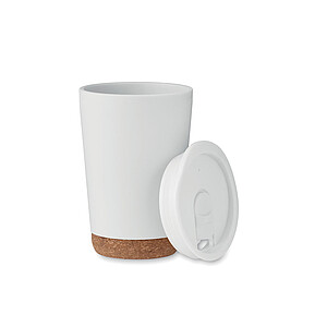 Double wall tumbler 300 ml, white
