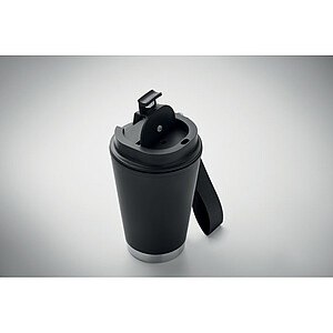 Double wall tumbler 300ml, black