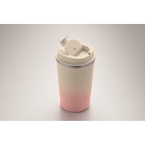 Double wall tumbler 350 ml, baby pink