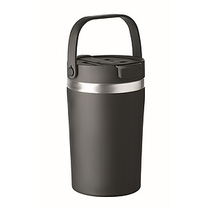 Double wall tumbler 350 ml, black