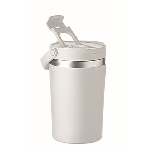 Double wall tumbler 350 ml, white