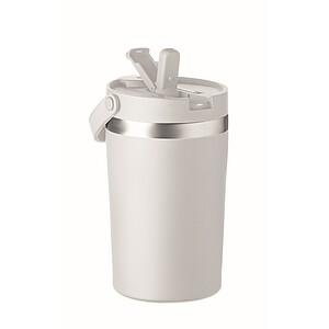 Double wall tumbler 350 ml, white