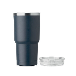 Double wall tumbler 550ml, french navy