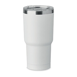 Double wall tumbler 550ml, white